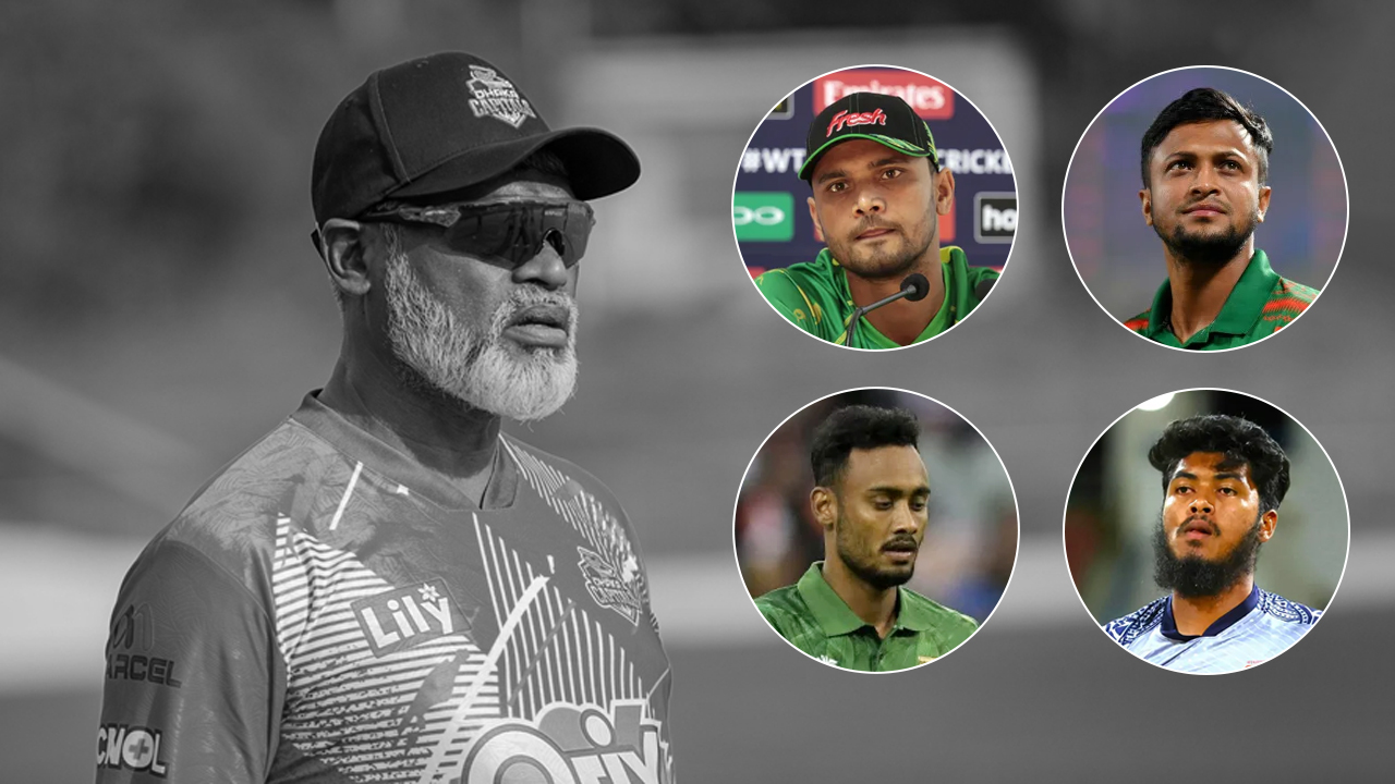 কোচ জাকির মৃত্যুতে স্তব্ধ ক্রীড়াঙ্গন, শোক জানালেন সাকিব–মাশরাফিরা