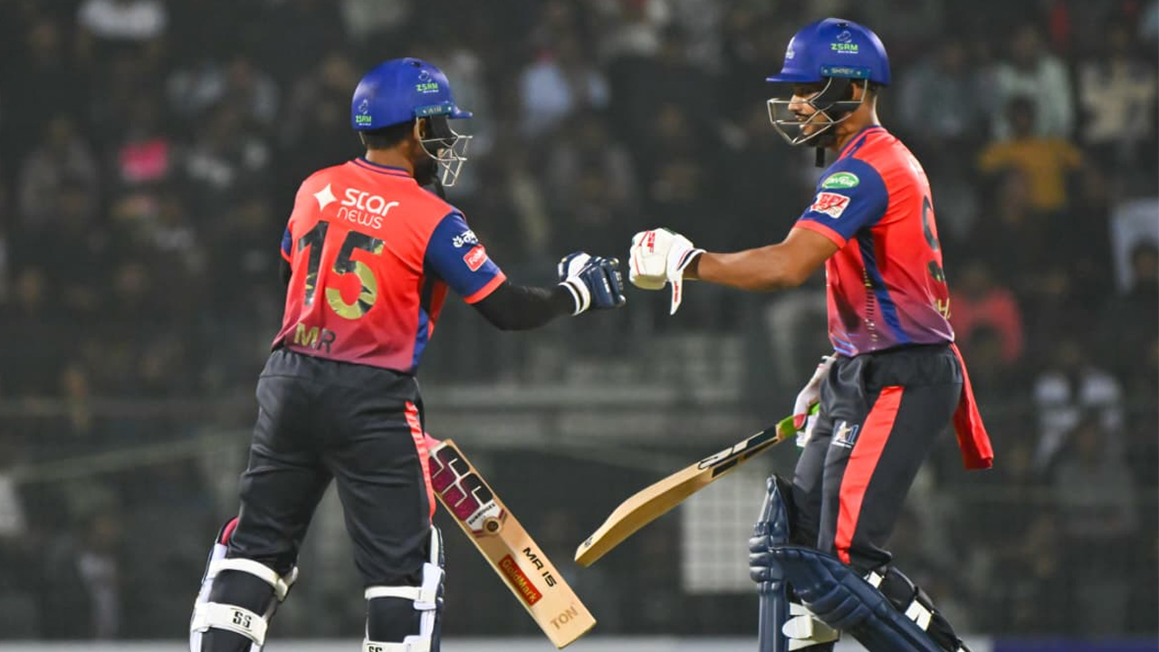 শেষ ১০ ওভারে ১১৩ রান করে জিতল রাজশাহী