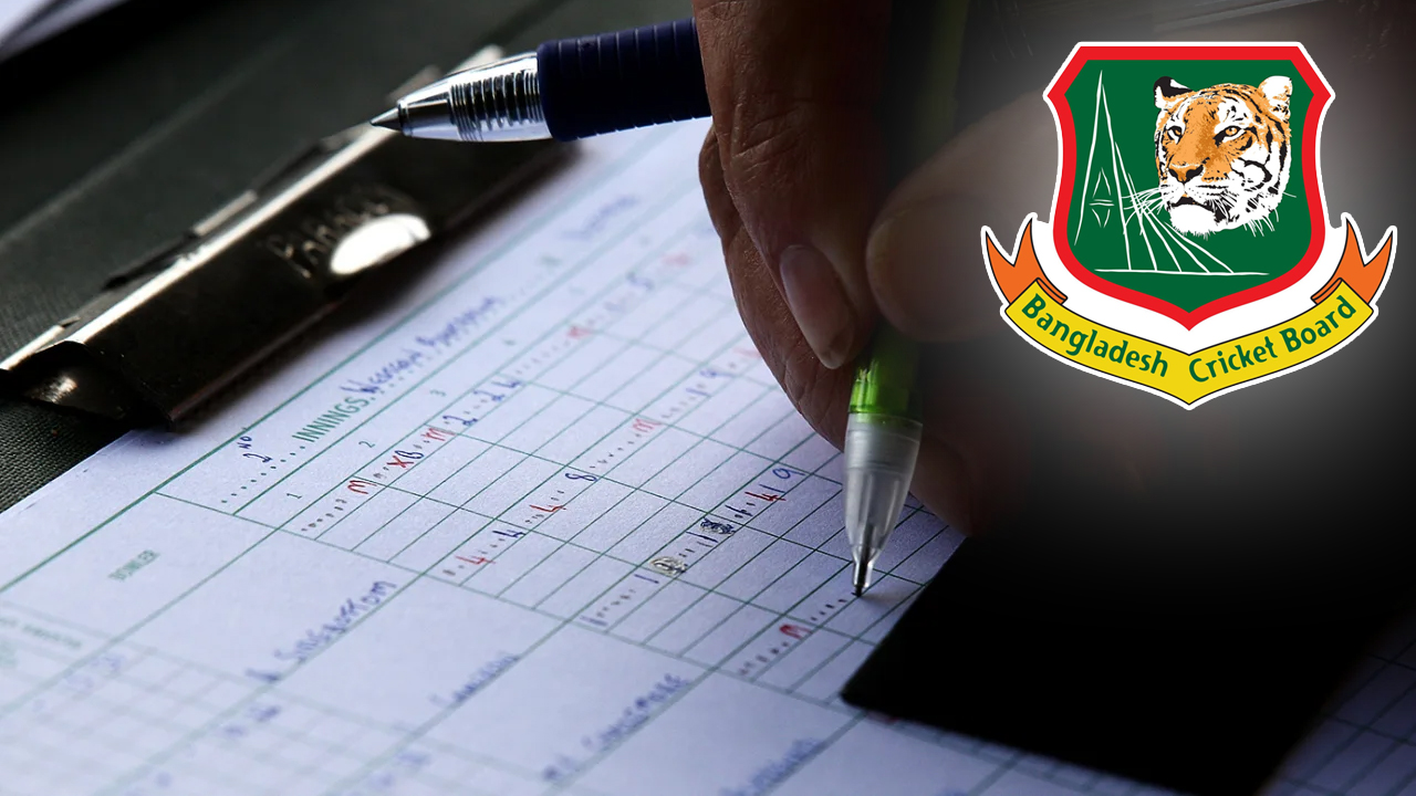 স্কোরারদের প্রথমবারের মতো বেতনের আওতায় আনল বিসিবি