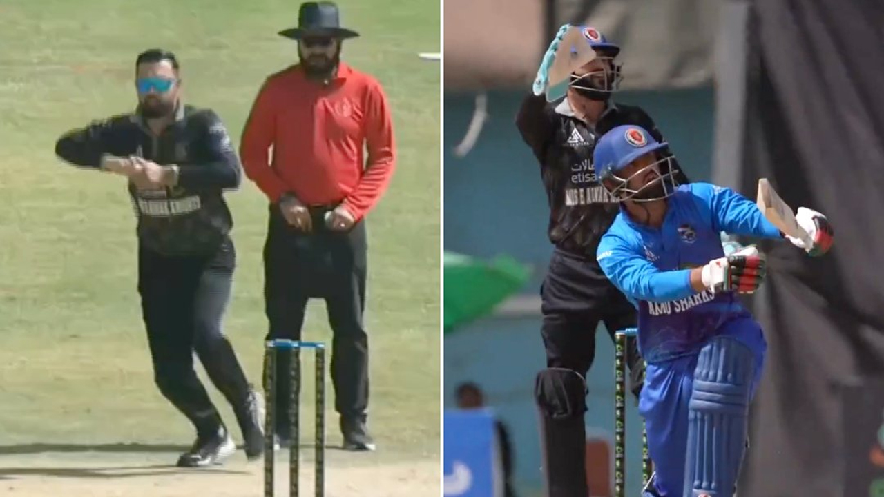 বাবার প্রথম বলেই ছক্কা, বাইশ গজে তেজ দেখালেন নবীর ছেলে