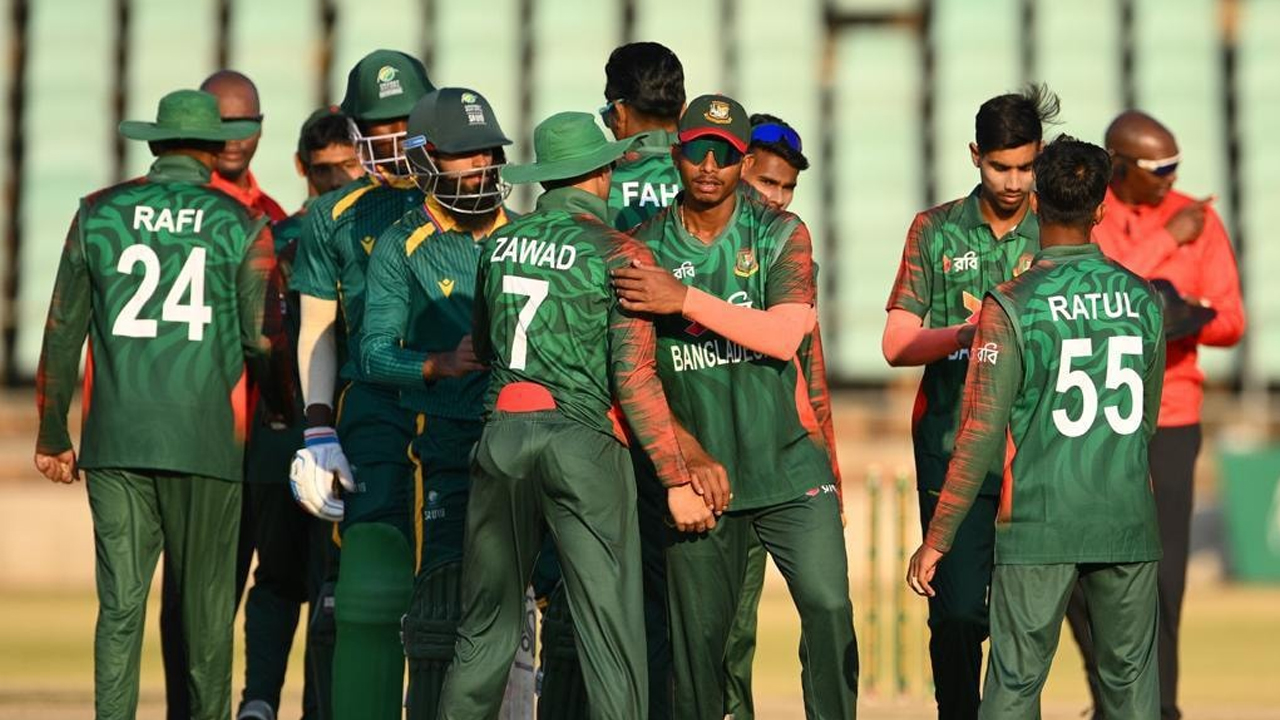 দক্ষিণ আফ্রিকাকে বড় ব্যবধানে হারাল বাংলাদেশ দল