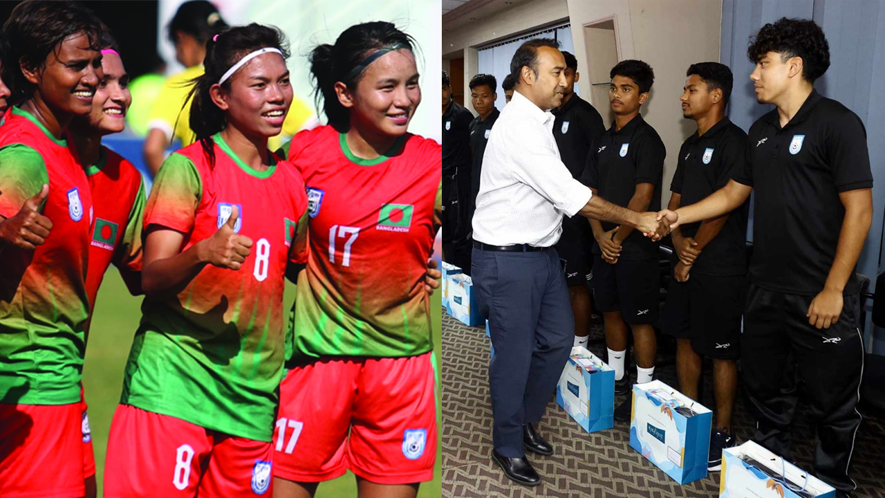 দেশে ফিরতেই পুরস্কৃত ছেলেরা, ৬ মাসেও টাকা পায়নি নারী দল!