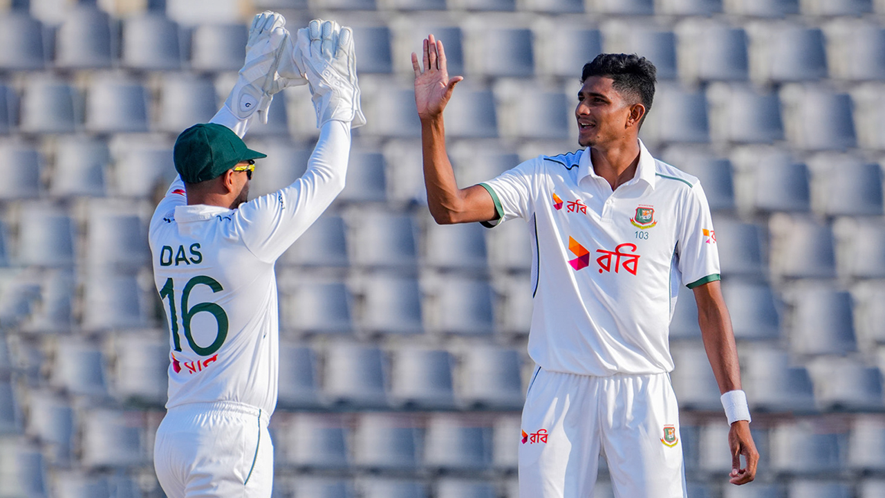 জয়ের সুবাস নিয়ে দিন শেষ করল বাংলাদেশ