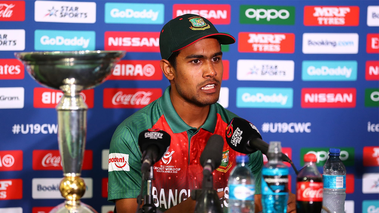 আকবর আলীকে অধিনায়ক করে বাংলাদেশের দল ঘোষণা