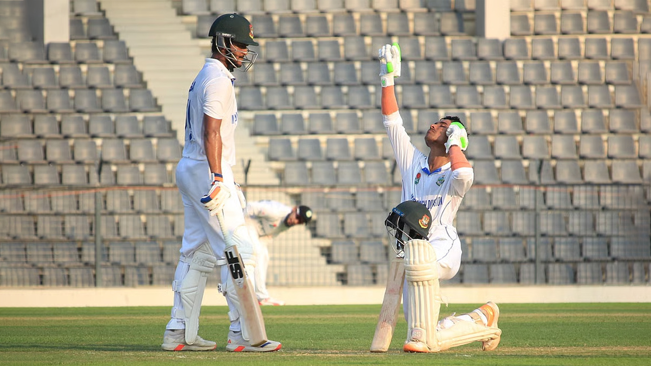 এনসিএলে প্রথম দিনেই ৪ শতক, ময়মনসিংহের প্রথম আরিফুল