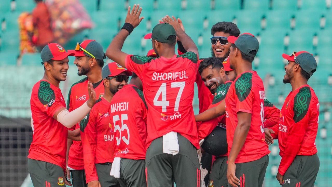 নাহিদ-তাসকিন ছাড়াই টি-টোয়েন্টি সিরিজের দল ঘোষণা