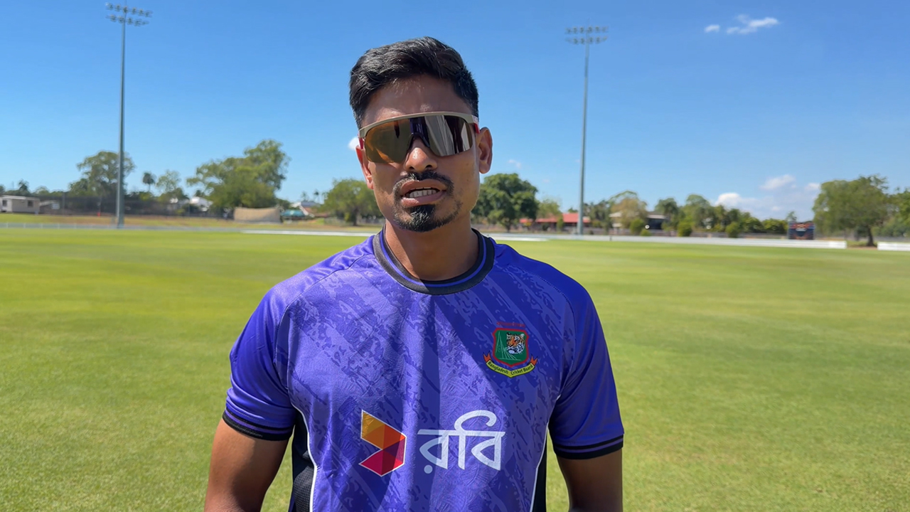 অস্ট্রেলিয়ায় প্রথম দিনের অনুশীলন শেষে যা বললেন তাইজুল