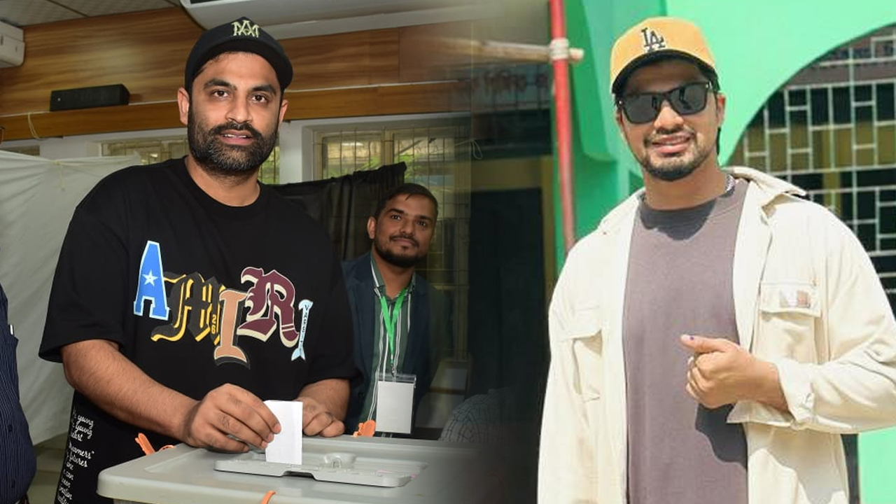 নির্বাচনের আমেজে অংশ নিলেন ক্রিকেটাররা