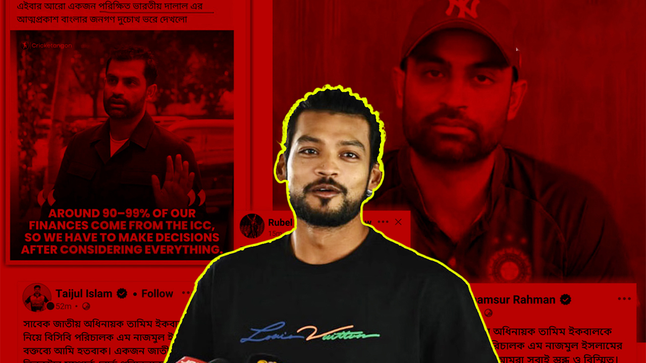 তামিমকে ‘ভারতীয় দালাল’ বলার ইস্যুতে যা বললেন শান্ত