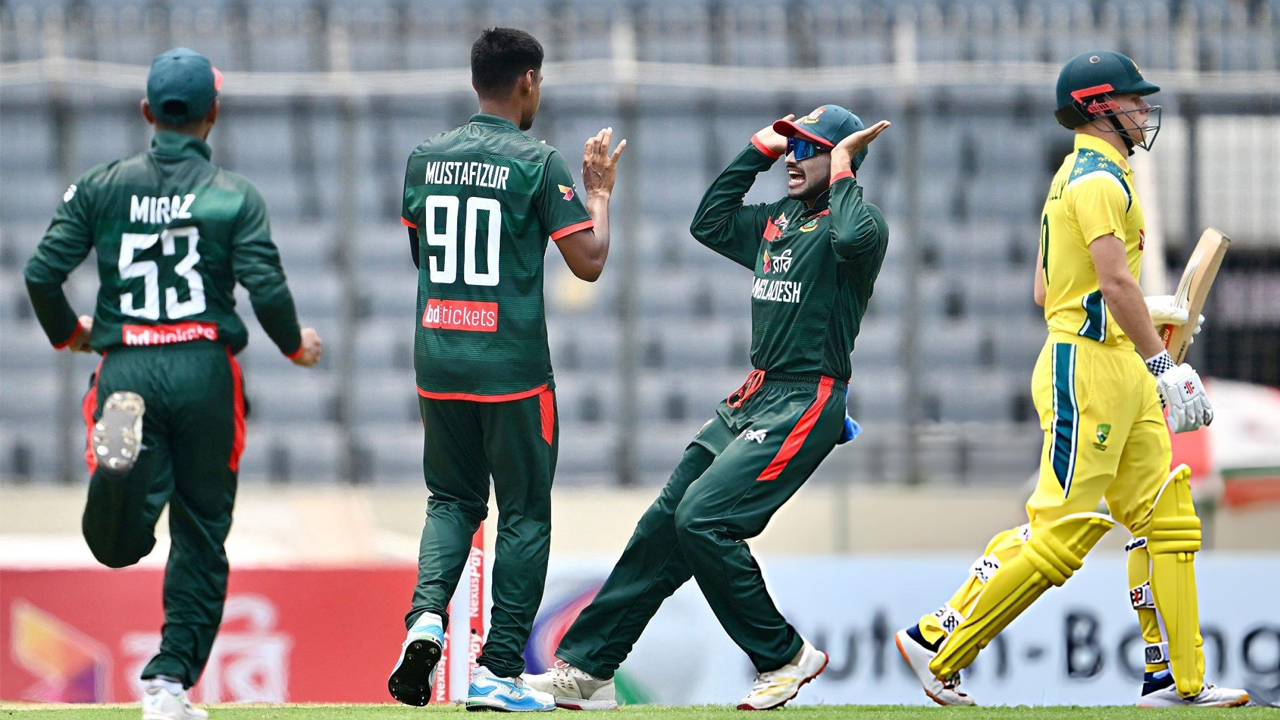 ইতিহাস গড়ে প্রথমবার অস্ট্রেলিয়া সিরিজ জিতল বাংলাদেশ