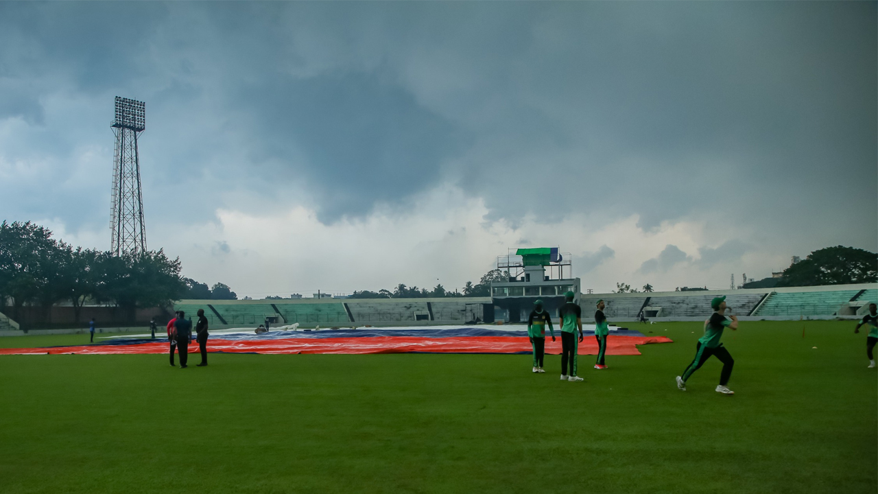 বৃষ্টির বাধায় পরিত্যক্ত বাংলাদেশের দ্বিতীয় ম্যাচ