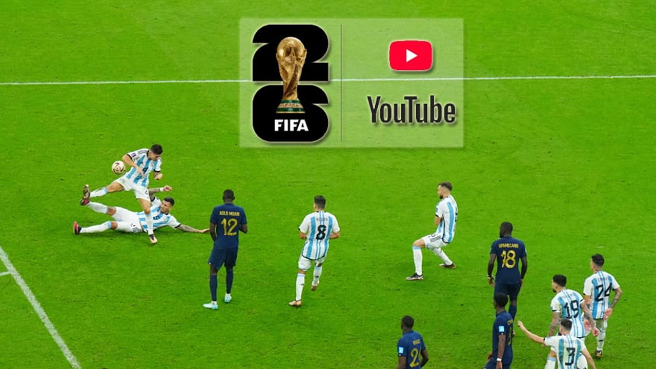 ইউটিউবে দেখা যাবে ফুটবল বিশ্বকাপের ম্যাচ