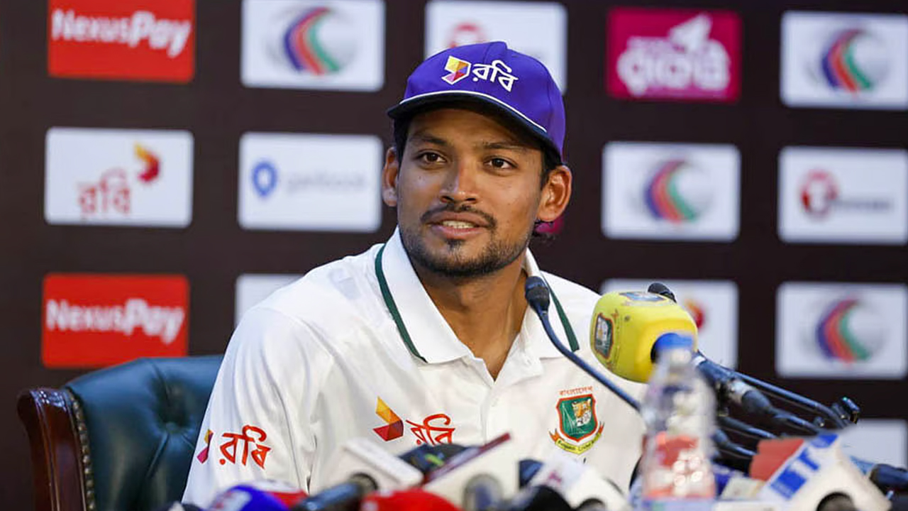 টেস্টে আরও ২০-৩০ শতাংশ উন্নতি করতে চান শান্ত